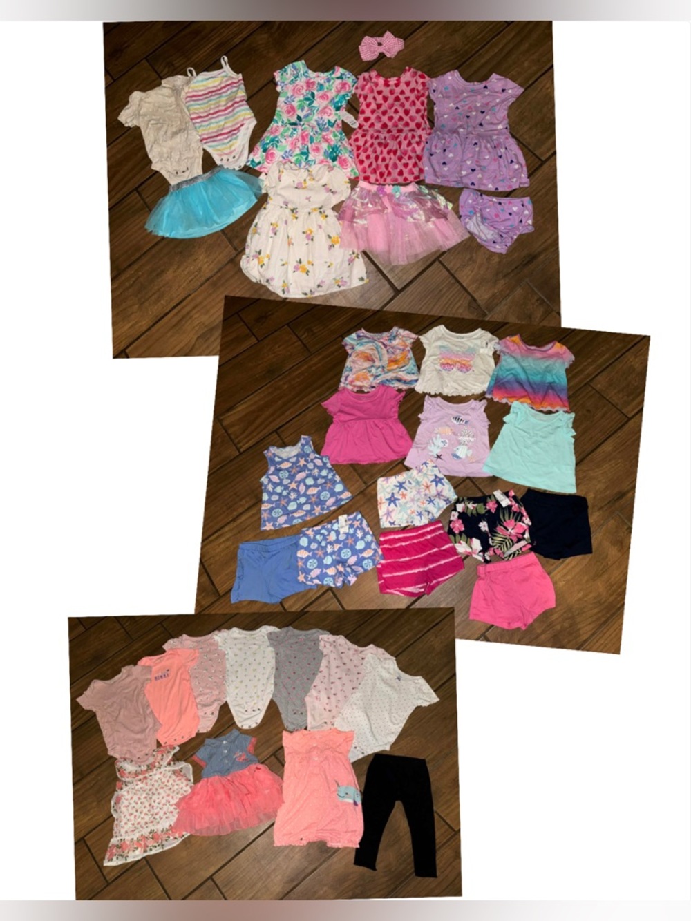 Large baby girls clothing bundle 18-24 months